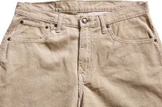 画像4: 00s トルコ製 Levi'sリーバイス 751 コーデュロイパンツ 薄茶 w32 L32★ユーロ (4)