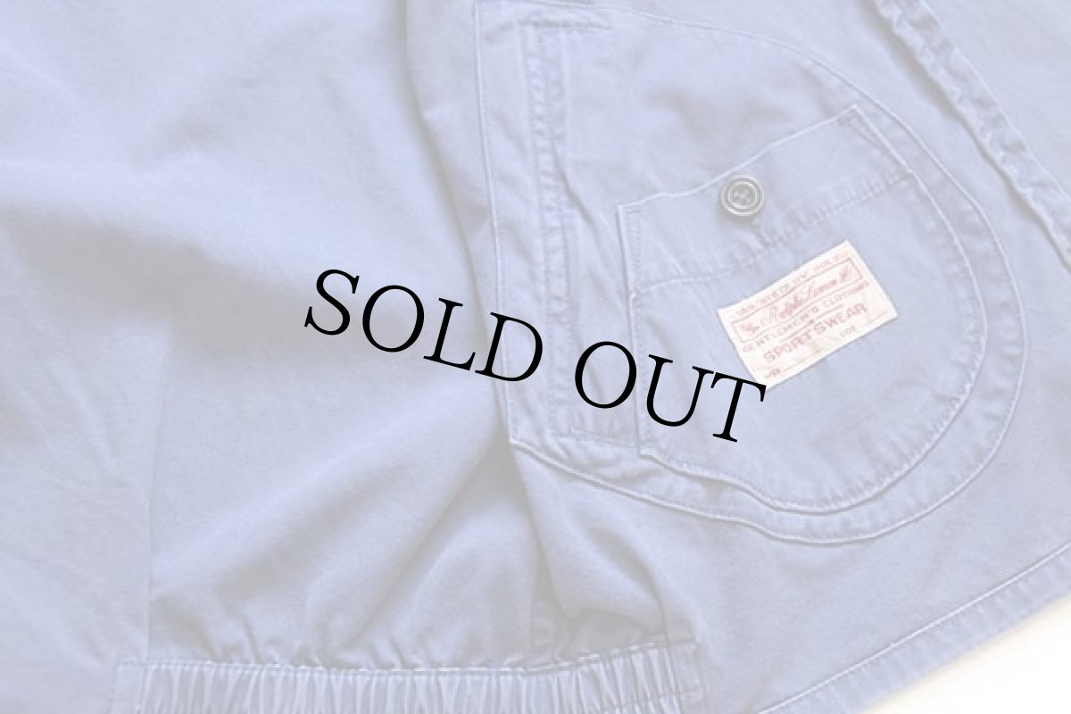 画像5: ポロ ラルフローレン ヨット 刺繍 チンスト付き コットンジャケット 紺 フェード M (5)