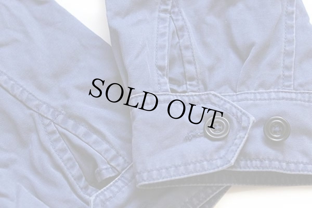 画像6: ポロ ラルフローレン ヨット 刺繍 チンスト付き コットンジャケット 紺 フェード M (6)