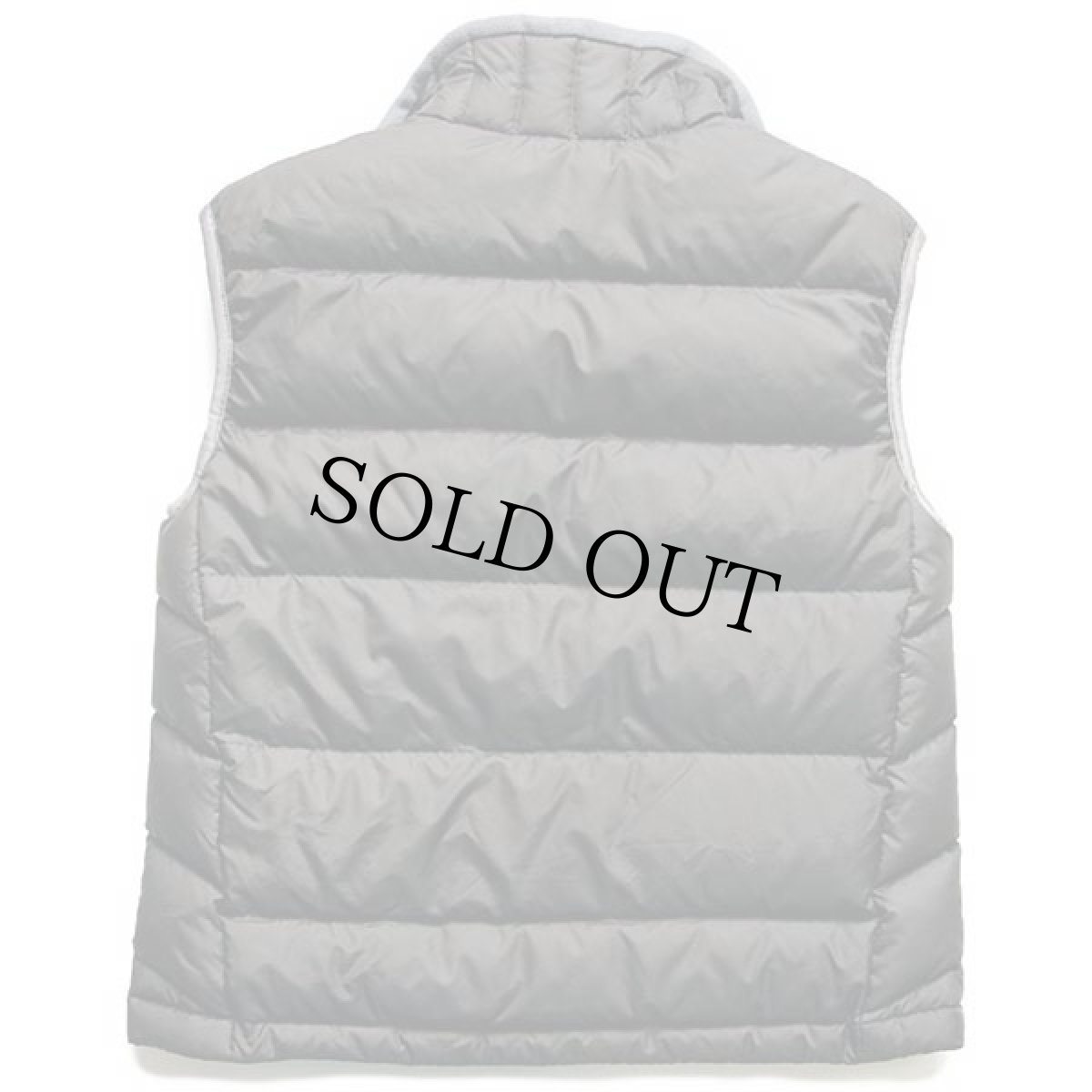 画像2: patagoniaパタゴニア ナイロン ダウンベスト グレーブラウン KIDS' M (2)