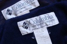 画像4: 90s Columbiaコロンビア Double Whammy フリースライナー付き ツートン 切り替え ナイロンジャケット 赤×紺 XL (4)