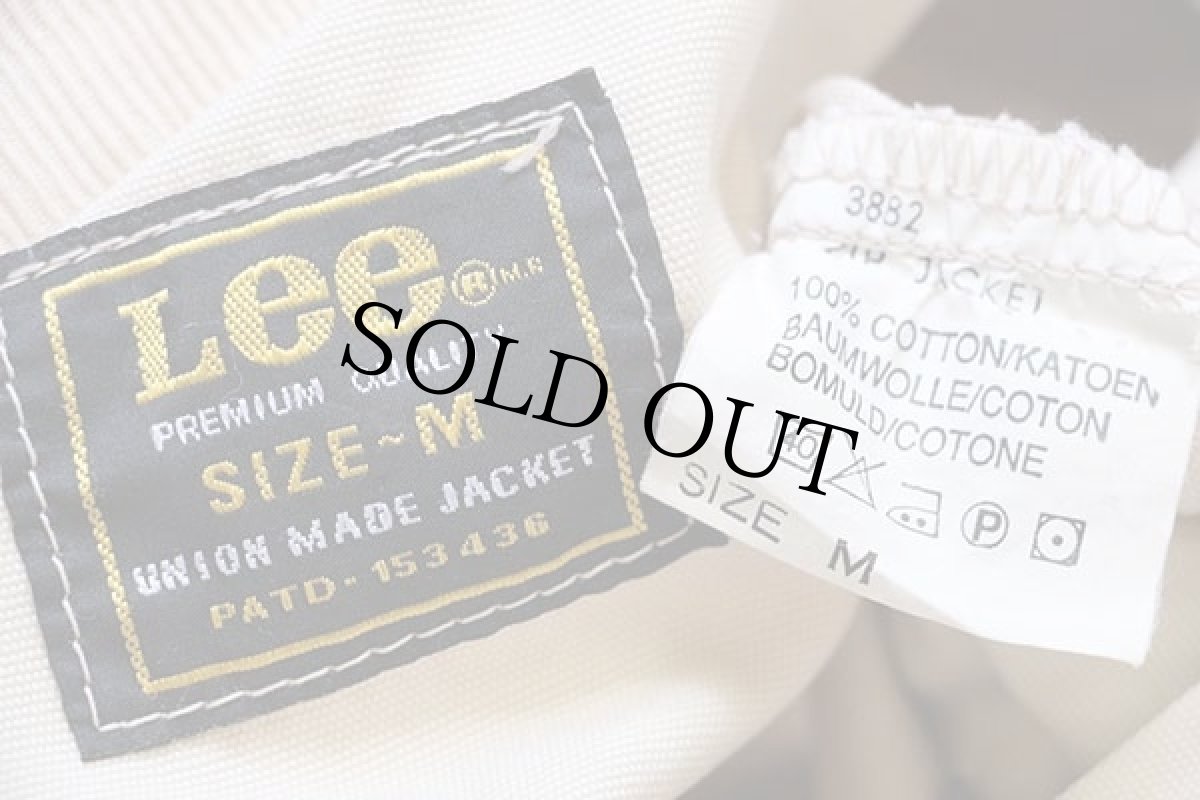 画像4: Leeリー 91-B キャンバス ワークジャケット アイボリー M★ユーロ (4)