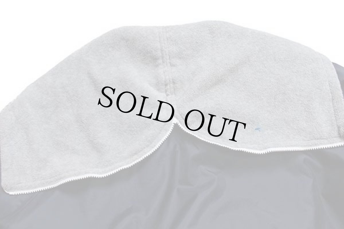 画像5: 90s USA製 ST.BERNARD HIGH SCHOOL 刺繍 ボアライナー ナイロンパーカー 紺 3X (5)