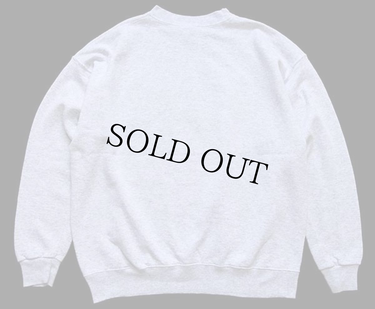 画像2: 90s USA製 WAKE FOREST UNIVERSITY 発泡プリント スウェット 杢ライトグレー XXL (2)