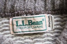 画像4: 80s L.L.Bean ノルディック柄 ウールニット セーター M (4)