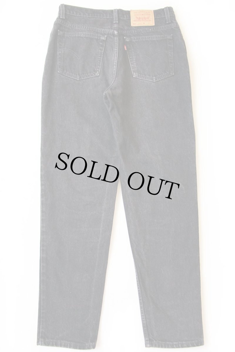 画像3: 90s カナダ製 Levi'sリーバイス 512 ブラック デニムパンツ 32 R★04 ユーロ (3)