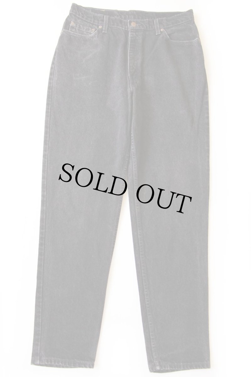 画像2: 90s カナダ製 Levi'sリーバイス 512 ブラック デニムパンツ 32 R★04 ユーロ (2)