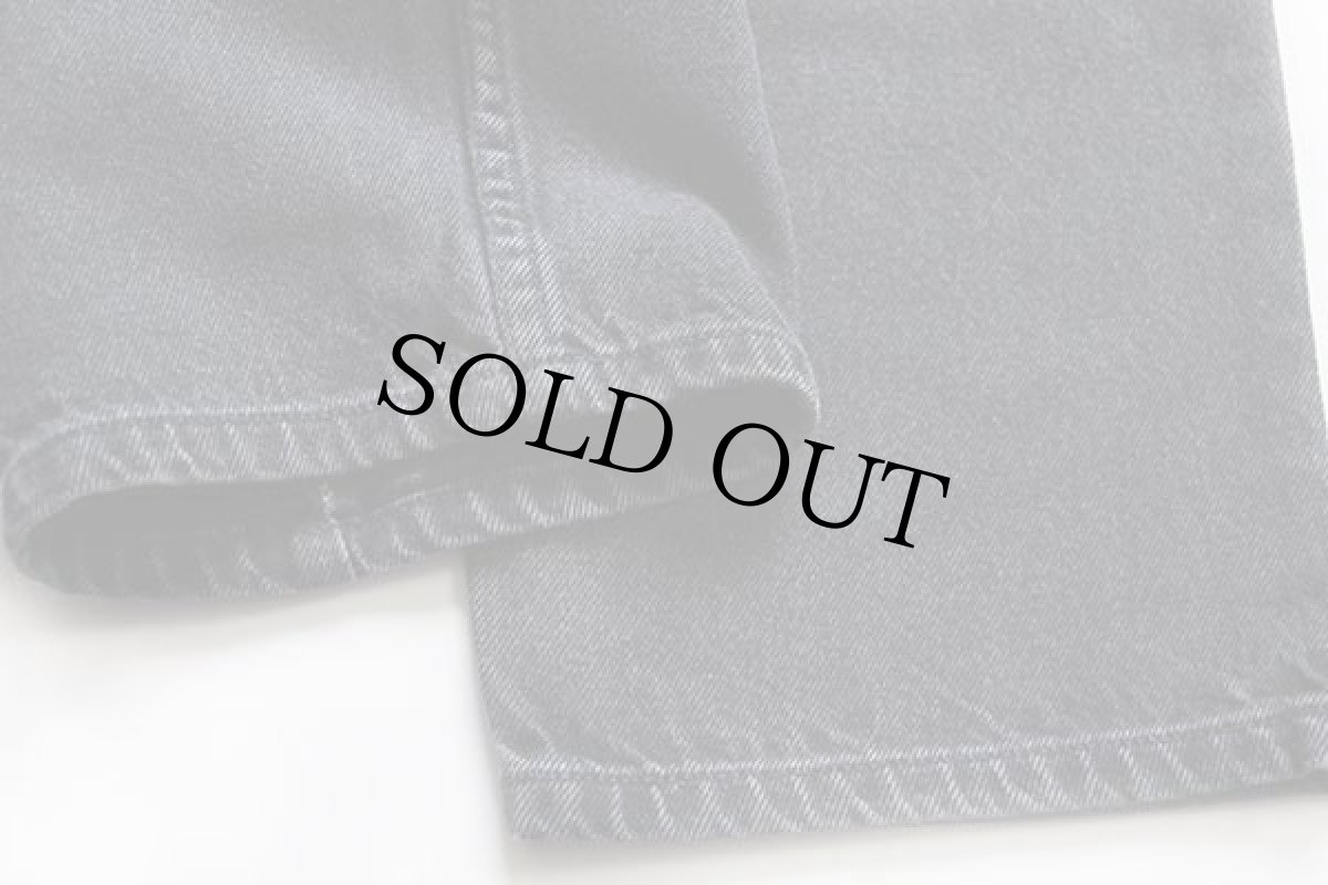 画像8: 90s メキシコ製 Levi'sリーバイス 553 ブラック デニムパンツ w36 L29 (8)