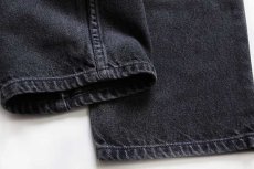 画像8: 90s メキシコ製 Levi'sリーバイス 553 ブラック デニムパンツ w36 L29 (8)