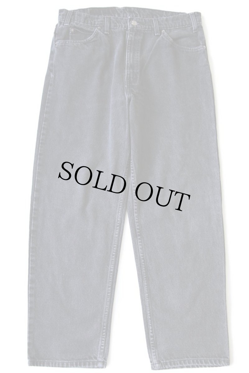 画像2: 90s メキシコ製 Levi'sリーバイス 553 ブラック デニムパンツ w36 L29 (2)