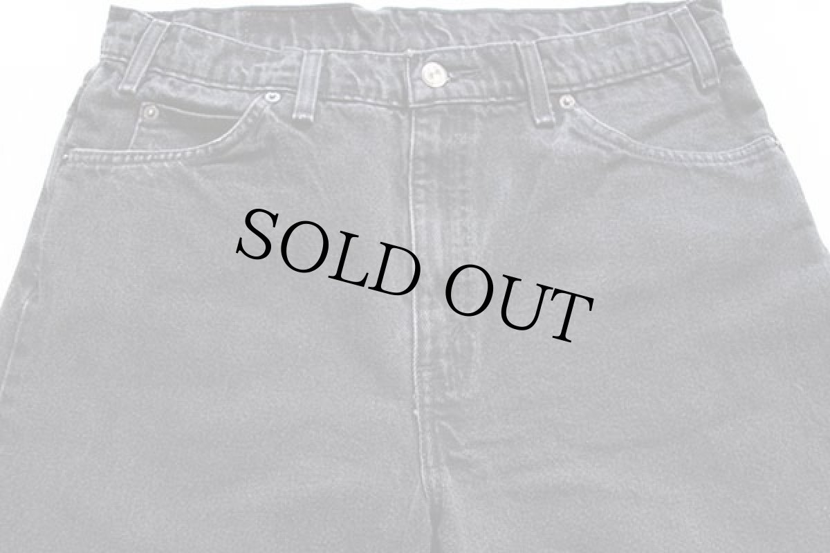 画像4: 90s メキシコ製 Levi'sリーバイス 553 ブラック デニムパンツ w36 L29 (4)