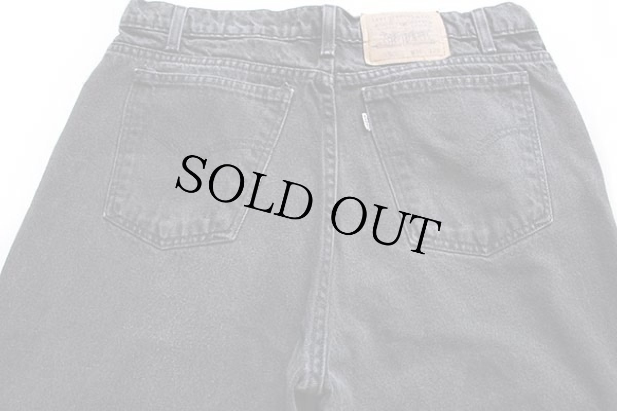 画像5: 90s メキシコ製 Levi'sリーバイス 553 ブラック デニムパンツ w36 L29 (5)