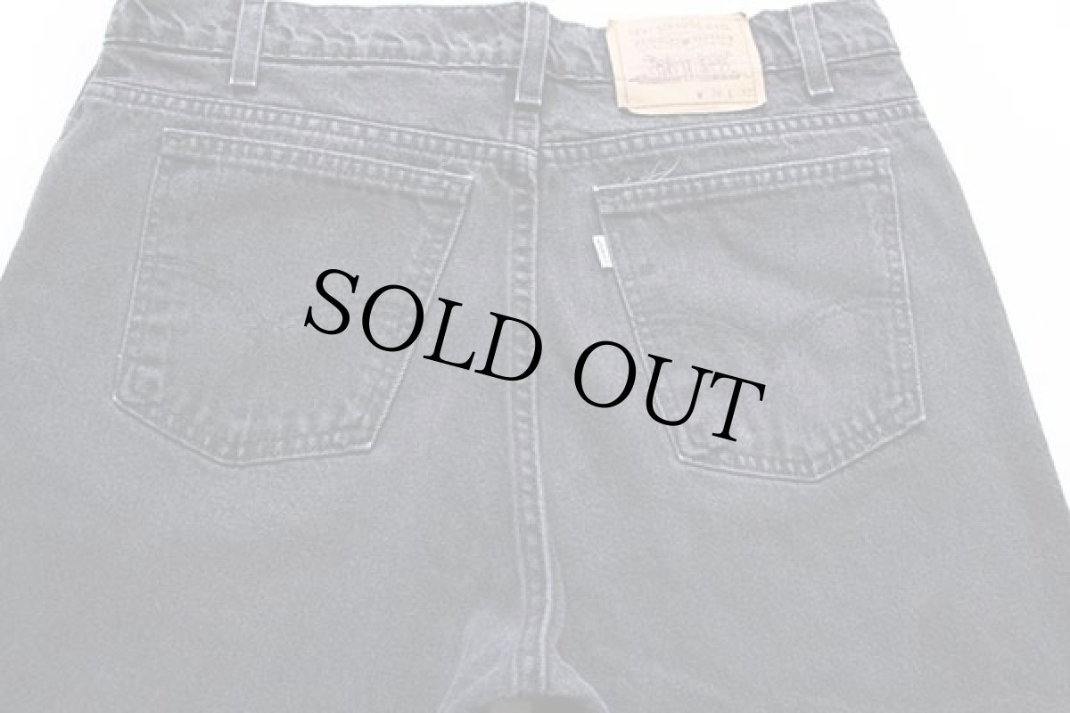 画像5: 90s USA製 Levi'sリーバイス 553 ブラック デニムパンツ w36 L32 (5)