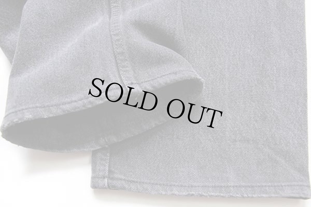 画像7: 80s USA製 Levi'sリーバイス 501 ブラック デニムパンツ w34★07 (7)