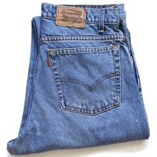 画像1: 90s USA製 Levi'sリーバイス SIGNATURE 540 デニムパンツ w33 L30 (1)