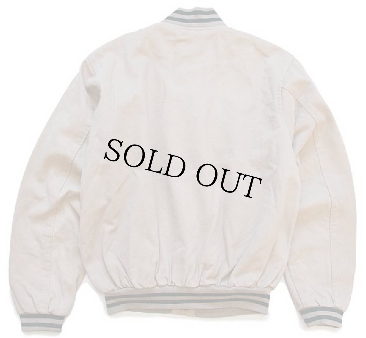 画像2: DUKE Ultimate DENIM 無地 カラーデニム スタジャン ベージュ S (2)