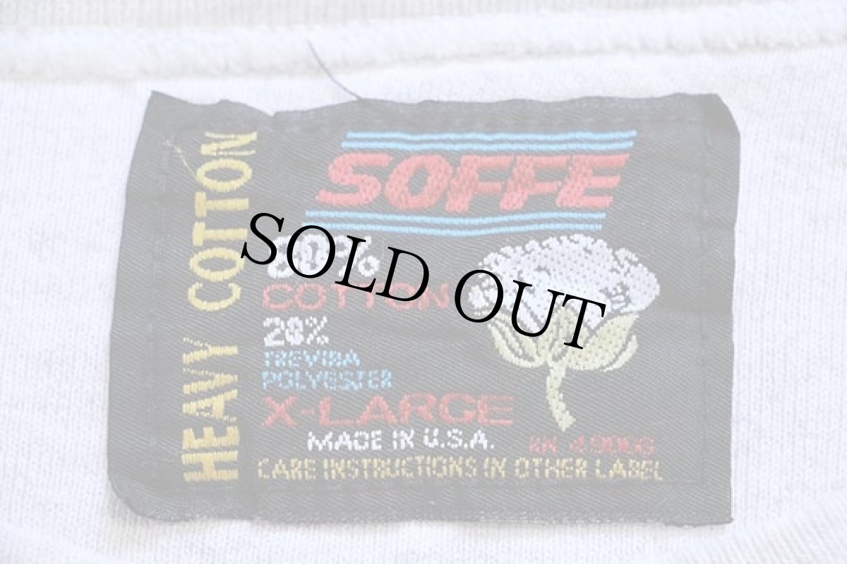 画像4: 90s USA製 NCSHP 前V スウェット 杢ライトグレー XL (4)