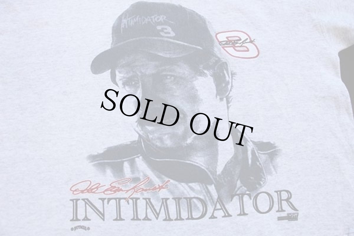 画像3: 90s USA製 NASCAR Dale Earnhardt INTIMIDATOR スウェット 杢ライトグレー XL (3)