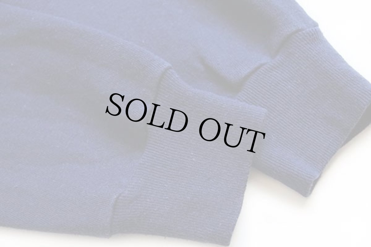 画像6: 80s USA製 Championチャンピオン CBS 刺繍 スウェットパーカー 紺 XL (6)