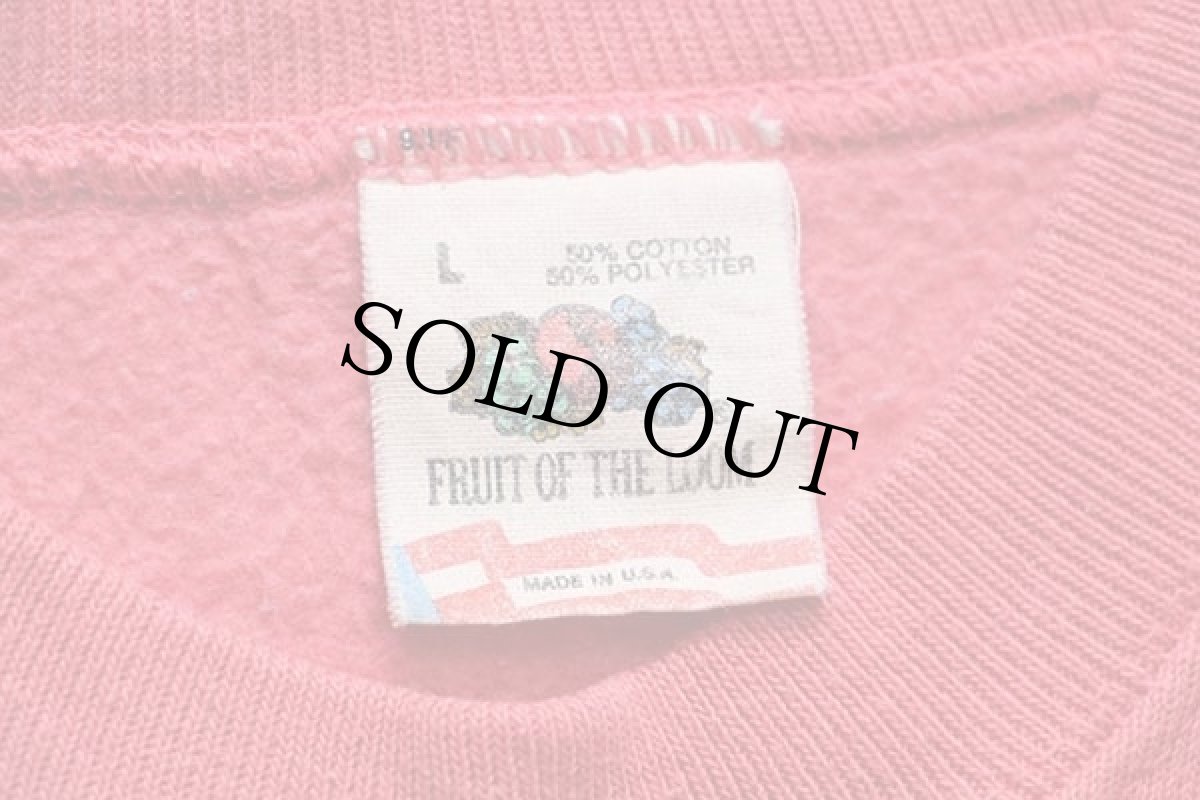 画像4: 80s USA製 MIAMI UNIVERSITY スウェット ピンク L (4)