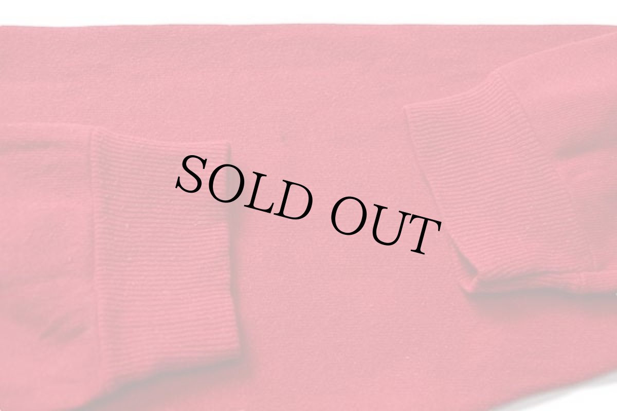 画像6: 80s INDIANA UNIVERSITY 発泡プリント スウェット 赤 (6)