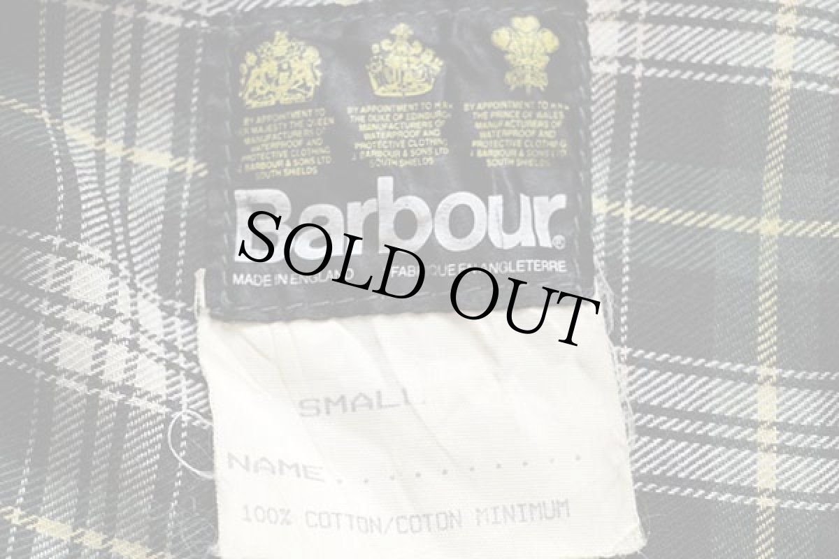 画像6: 90s 英国製 Barbourバブアー LINED TROUSERS オイルド オーバーパンツ オリーブ S (6)