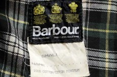 画像6: 90s 英国製 Barbourバブアー LINED TROUSERS オイルド オーバーパンツ オリーブ S (6)
