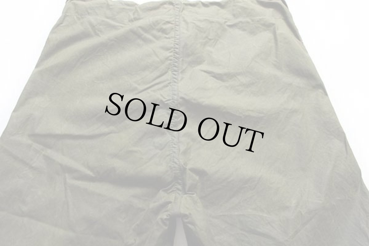 画像5: 90s 英国製 Barbourバブアー LINED TROUSERS オイルド オーバーパンツ オリーブ S (5)
