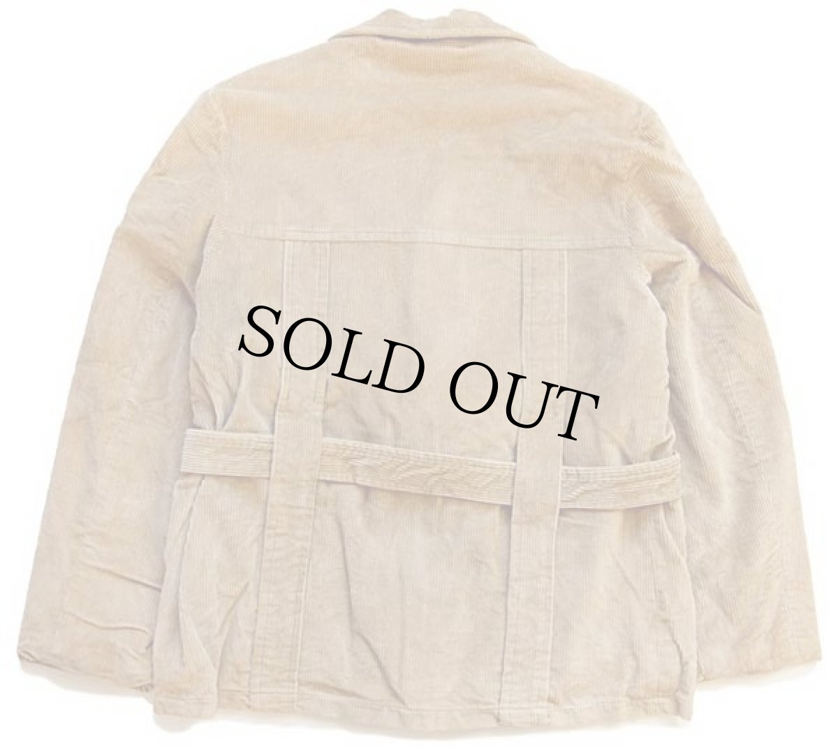 画像2: 70s Woolrichウールリッチ 太畝コーデュロイ ノーフォークジャケット 茶 44 (2)