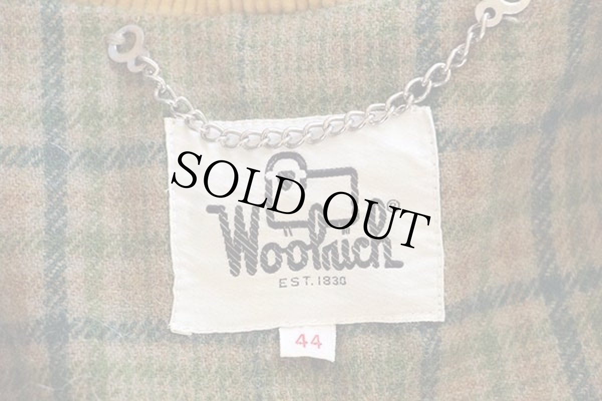 画像4: 70s Woolrichウールリッチ 太畝コーデュロイ ノーフォークジャケット 茶 44 (4)