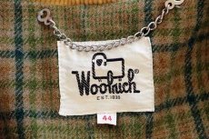 画像4: 70s Woolrichウールリッチ 太畝コーデュロイ ノーフォークジャケット 茶 44 (4)