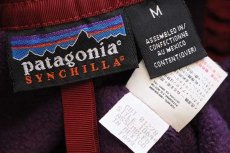 画像4: 90s patagoniaパタゴニア シンチラ フリース スナップT 紫 M (4)