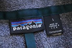 画像4: 90s USA製 patagoniaパタゴニア フリースジャケット グレー L (4)