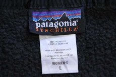 画像4: 00s patagoniaパタゴニア アークティック ジャケット シンチラ フリースパーカー 黒 W-L (4)