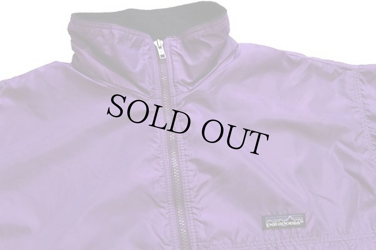 画像3: 90s USA製 patagoniaパタゴニア フリースライナー ナイロンジャケット 紫 M★シェルドシンチラ (3)