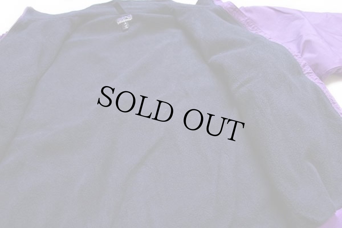 画像5: 90s USA製 patagoniaパタゴニア フリースライナー ナイロンジャケット 紫 M★シェルドシンチラ (5)