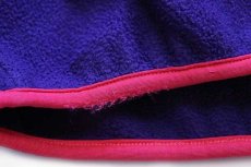 画像5: 90s USA製 patagoniaパタゴニア フリース スナップT エッグプラント M (5)