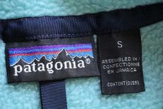 画像4: 90s patagoniaパタゴニア フリース スナップT ターコイズ S★雪なしタグ (4)