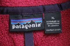 画像4: 90s patagoniaパタゴニア フリース スナップT ワインレッド XL (4)