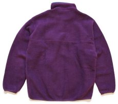 画像2: 90s patagoniaパタゴニア シンチラ フリース スナップT 紫 M (2)