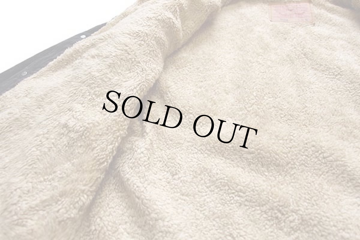 画像5: Levi'sリーバイス 71550 ボアライナー コーデュロイジャケット 4ポケット チャコールグレー M★ユーロ (5)