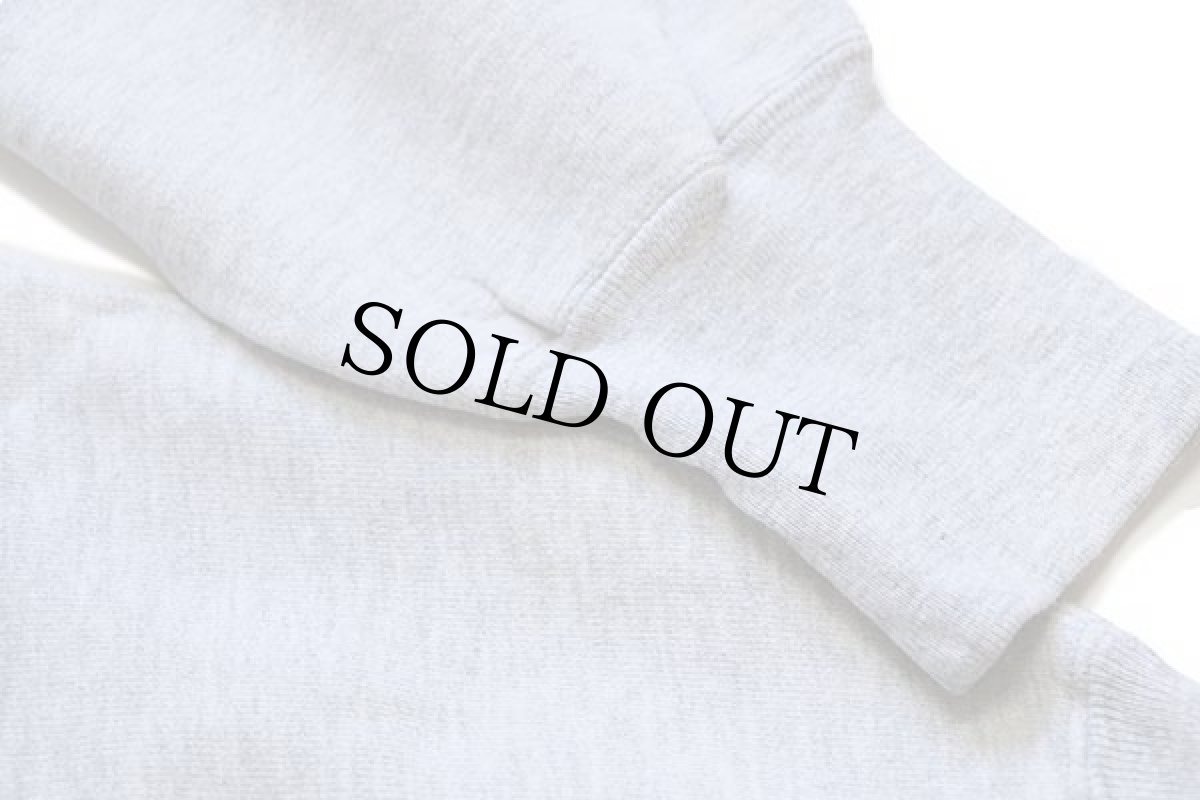 画像7: 80s USA製 Championチャンピオン ワンポイント リバースウィーブ スウェット 杢グレー S (7)