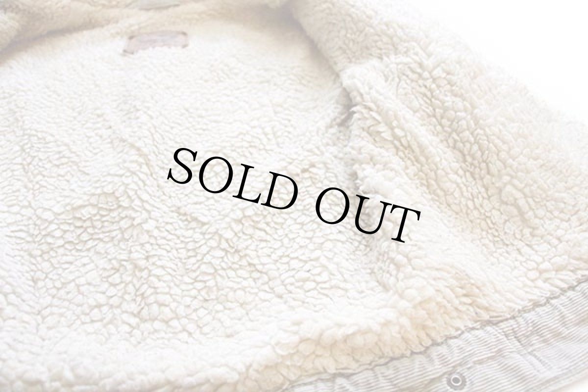 画像5: 90s イタリア製 Levi'sリーバイス 71500 ボアライナー コーデュロイジャケット 4ポケット ライトグレーベージュ S★ユーロ (5)