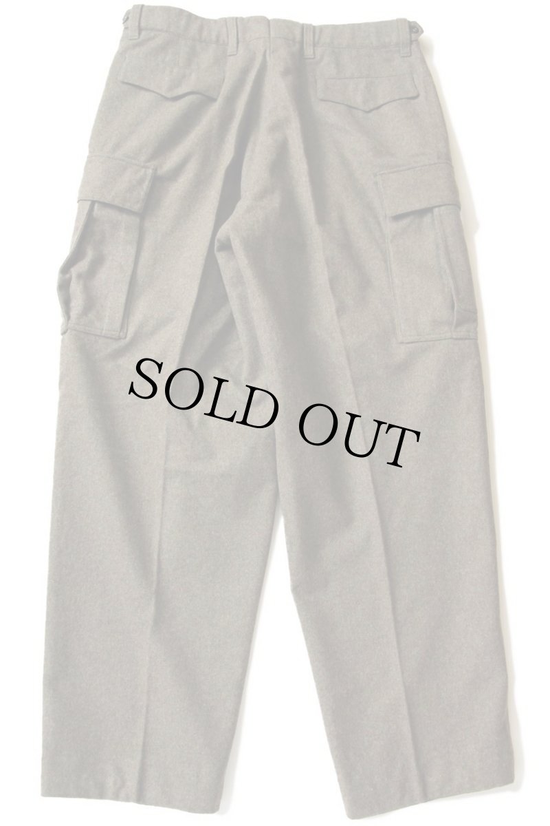 画像3: デッドストック★60s ドイツ軍 ウール カーゴパンツ w38 (3)