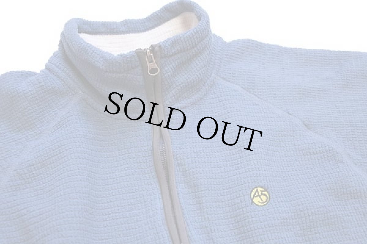 画像3: THE NORTH FACEノースフェイス A5 series モックネック プルオーバー フリースシャツ ブルーグレー M (3)