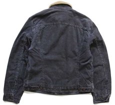 画像2: Levi'sリーバイス 71550 ボアライナー コーデュロイジャケット 4ポケット チャコールグレー M★ユーロ (2)