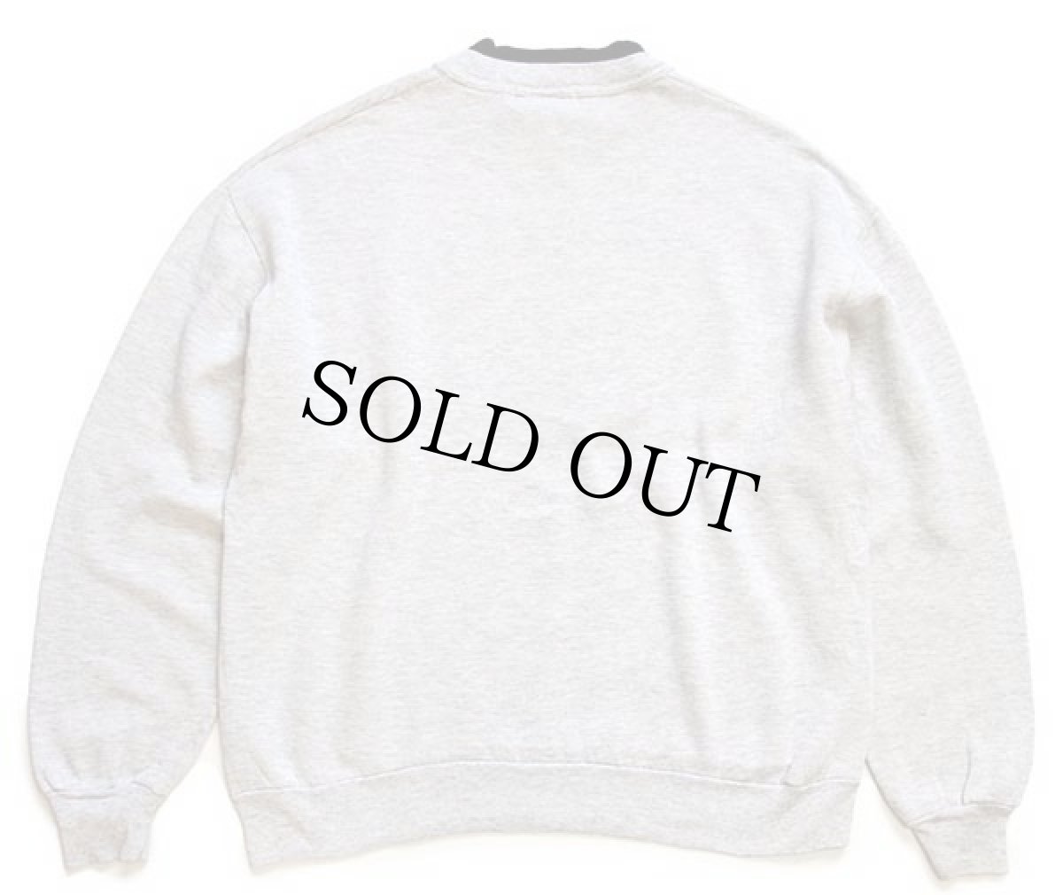 画像2: 90s ORVISオービス レイヤードネック 乗馬柄 アート スウェット オートミール (2)