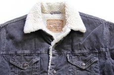 画像3: 90s Levi'sリーバイス 71500 ボアライナー コーデュロイジャケット 4ポケット チャコールグレー L★ユーロ (3)