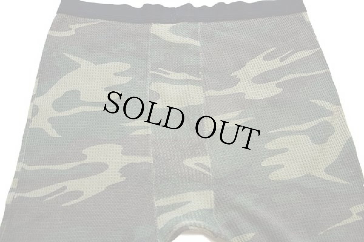 画像5: 90s UNKNOWN ウッドランドカモ サーマルパンツ M (5)