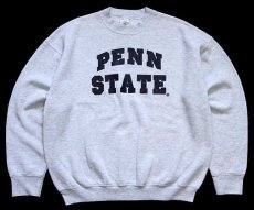 画像1: 90s PENN STATE スウェット 杢ライトグレー L (1)